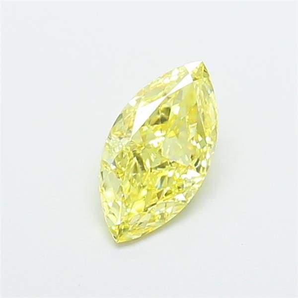 1.07 CT Fancy Intense Yellow PEAR