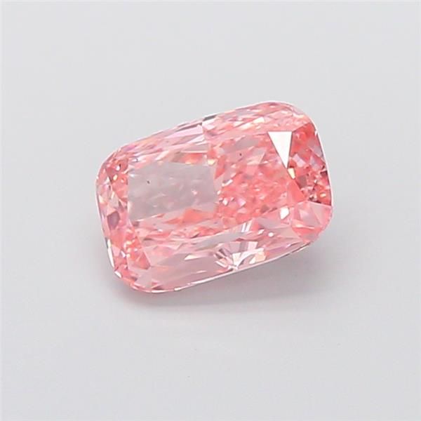 2.02 CT Fancy Vivid Pink CUSHION MODIFIED