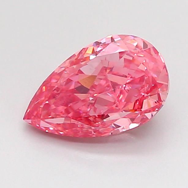 1.22 CT Fancy Vivid Pink PEAR