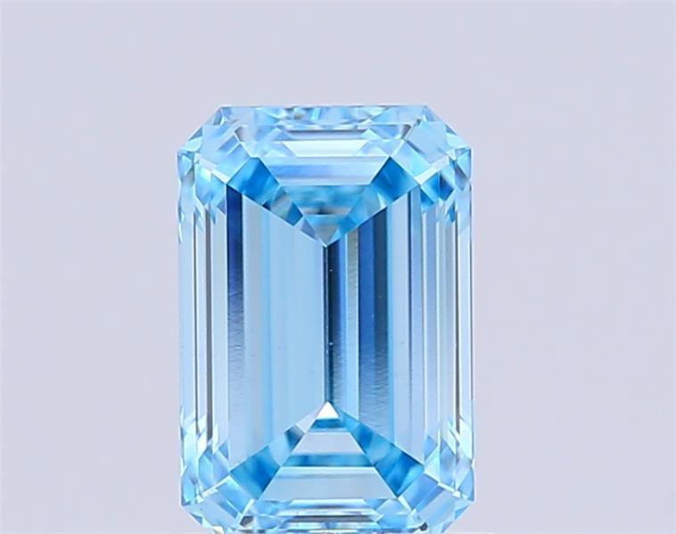 1.35 CT Fancy Vivid Blue EMERALD