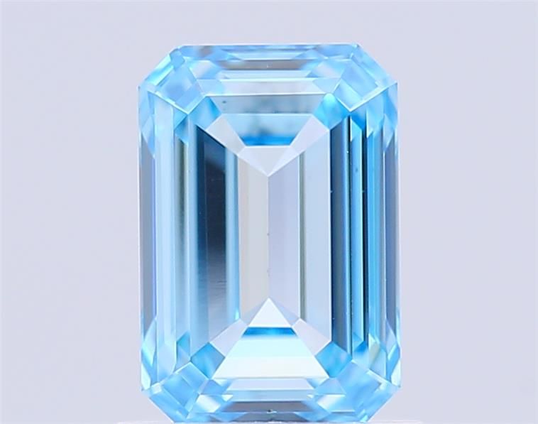 1.52 CT Fancy Vivid Blue EMERALD