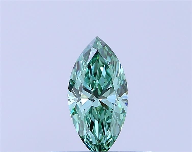 0.3 CT Fancy Vivid Green MARQUISE