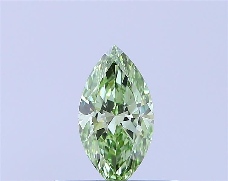 0.32 CT Fancy Vivid Green MARQUISE