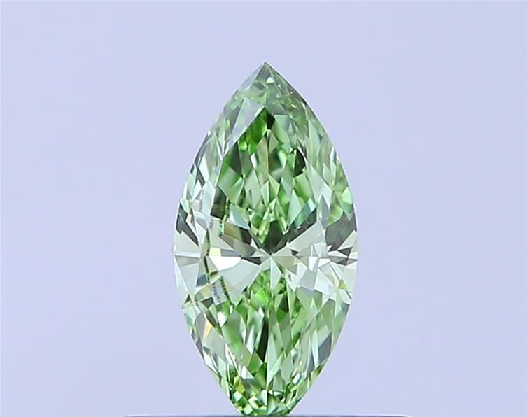 0.4 CT Fancy Vivid Green MARQUISE