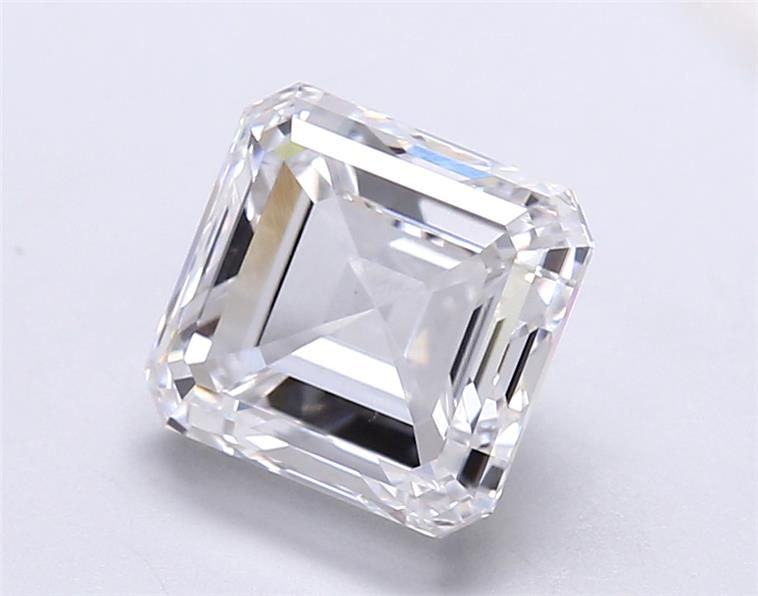 3.48 ct lab-grown Asscher Diamond
