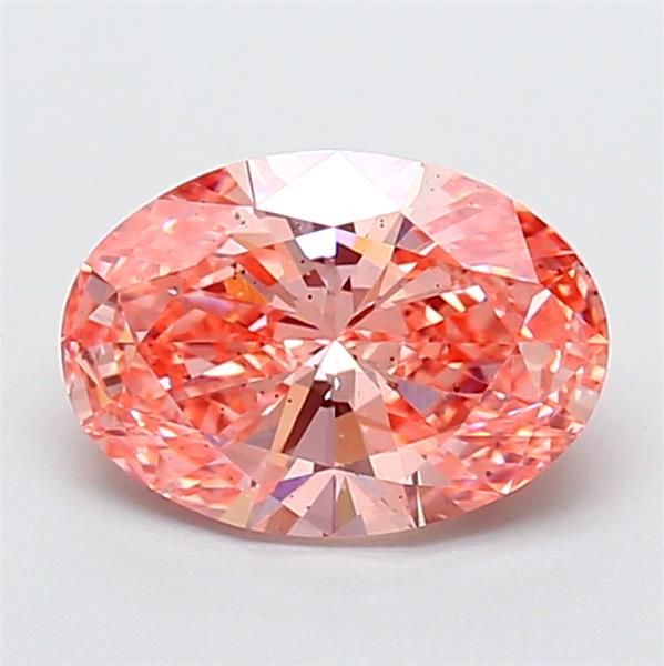 1.9 CT Fancy Vivid Pink OVAL