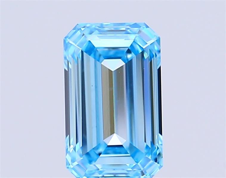 1.47 CT Fancy Vivid Blue EMERALD