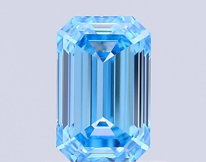 1.11 CT Fancy Vivid Blue EMERALD