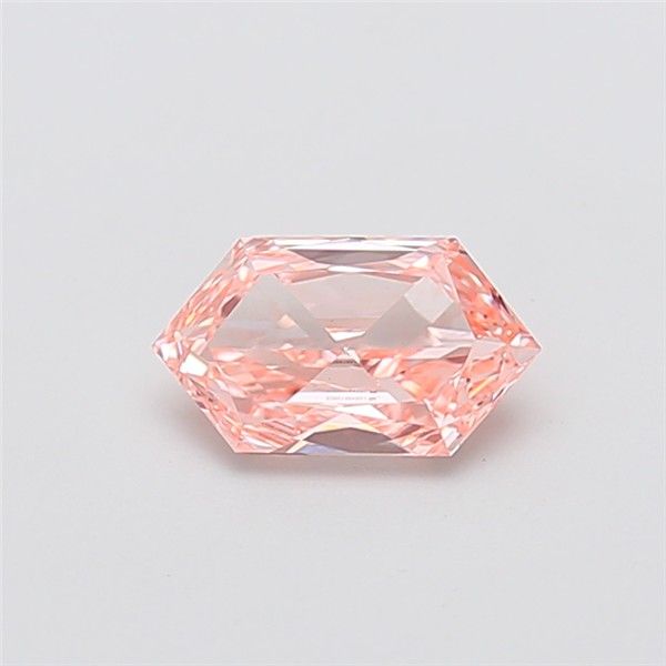 1.08 CT Fancy Intense Pink HEXAGONAL