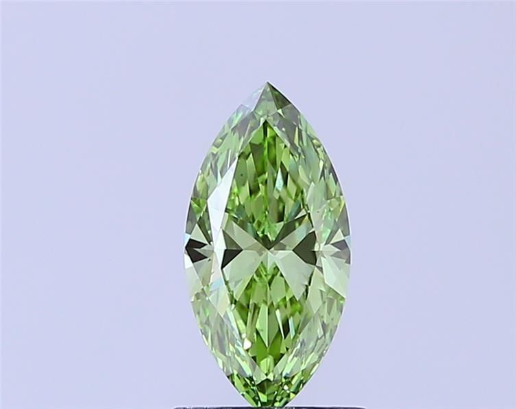 1.03 CT Fancy Vivid Green MARQUISE