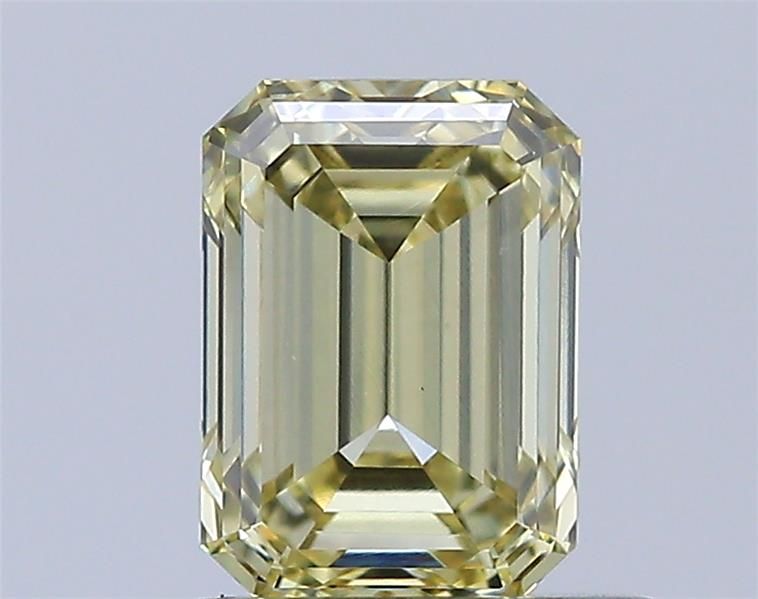 0.83 CT Fancy Intense Yellow EMERALD