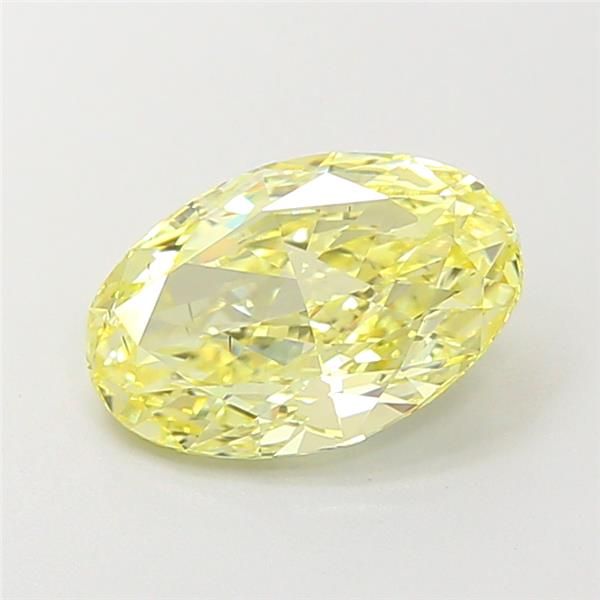 1.82 CT Fancy Intense Yellow OVAL