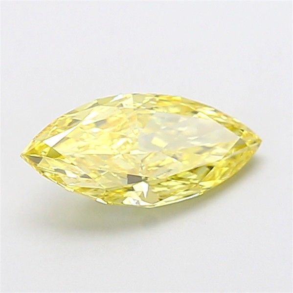 1.26 CT Fancy Intense Yellow MARQUISE