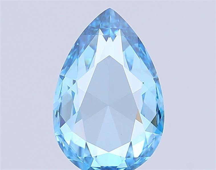 1.5 CT Fancy Vivid Blue ROSE