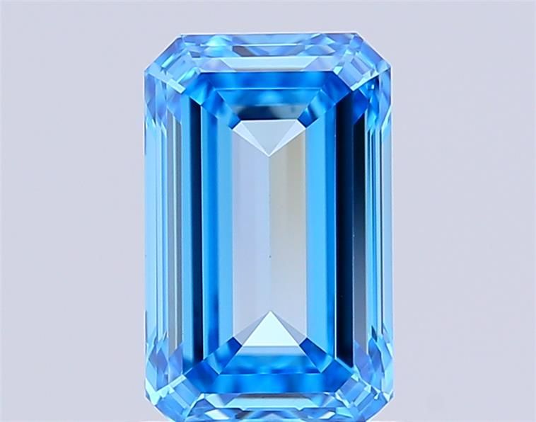 1.51 CT Fancy Vivid Blue EMERALD