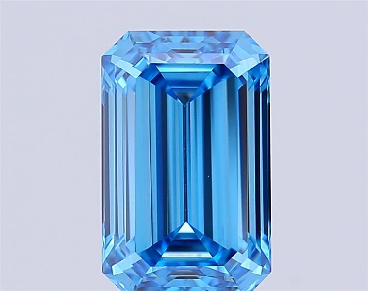1.57 CT Fancy Vivid Blue EMERALD