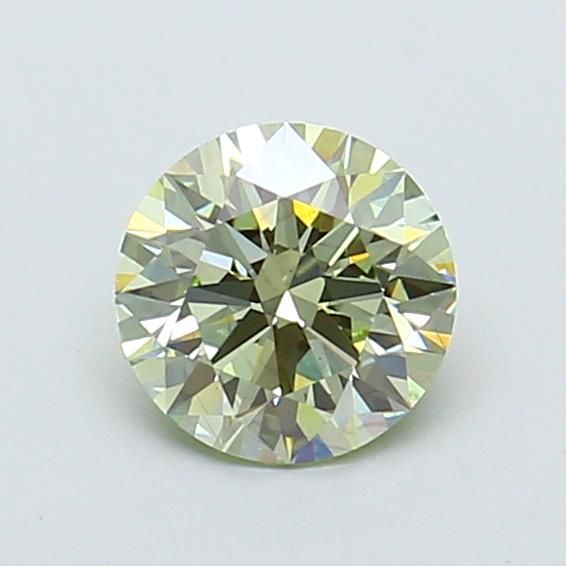 0.72 CT Fancy Green ROUND