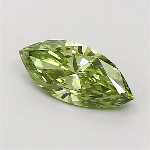 0.5 CT Fancy Vivid Green MARQUISE