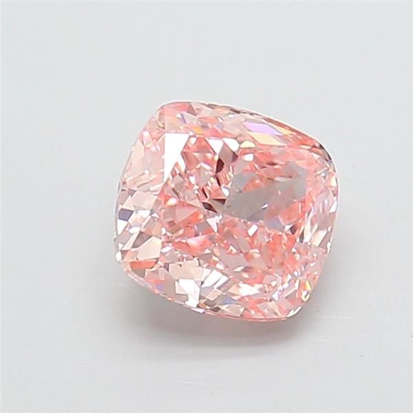 1.51 CT Fancy Intense Pink CUSHION MODIFIED