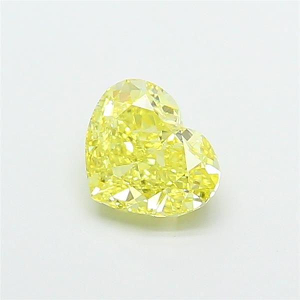 1.52 CT Fancy Intense Yellow HEART