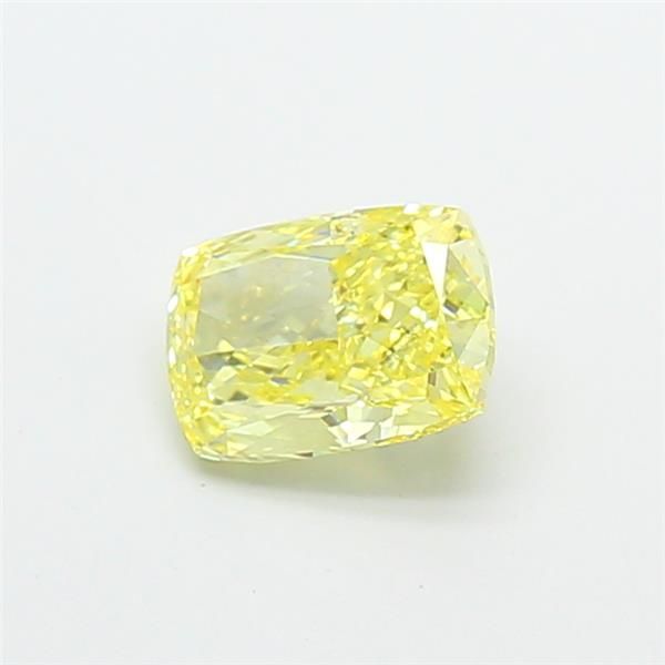 1.23 CT Fancy Intense Yellow CUSHION MODIFIED
