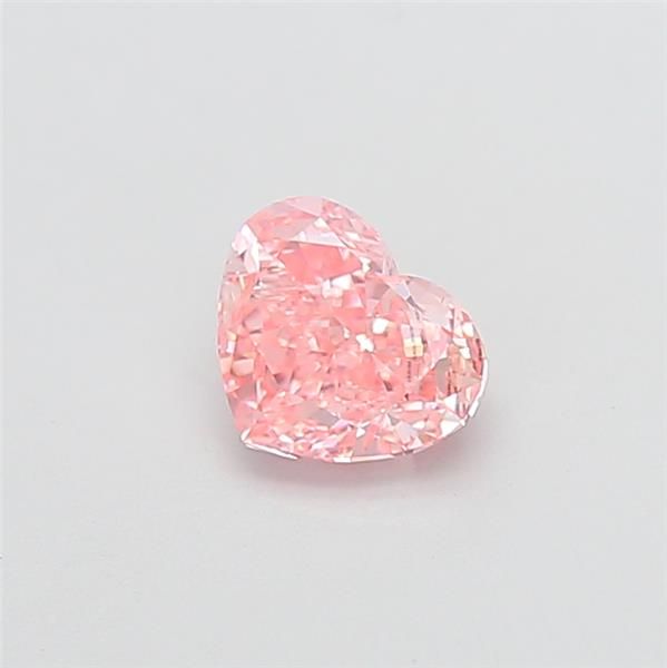 1.0 CT Fancy Vivid Pink HEART