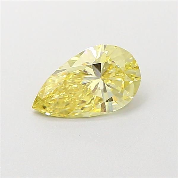 0.57 CT Fancy Intense Yellow PEAR