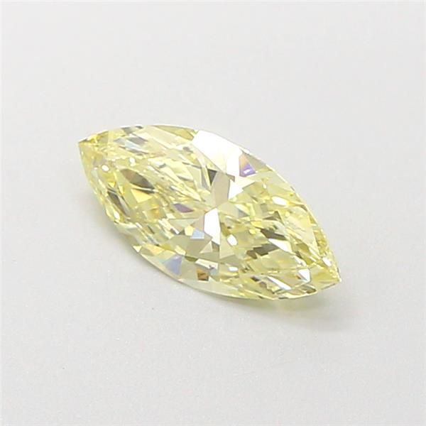 0.49 CT Fancy Yellow MARQUISE