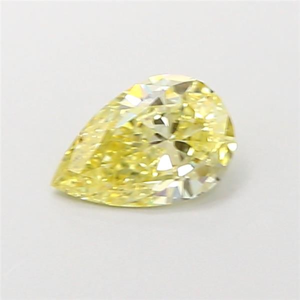 0.59 CT Fancy Intense Yellow PEAR