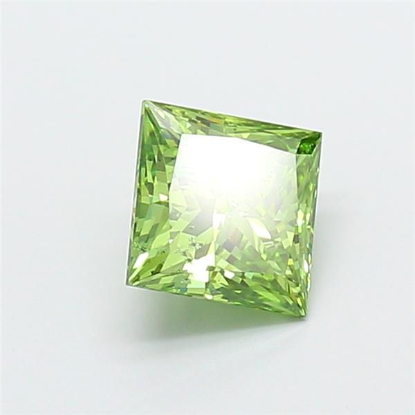 1.03 CT Fancy Vivid Green PRINCESS