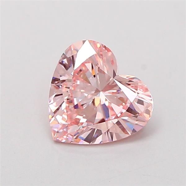 1.03 CT Fancy Intense Pink HEART