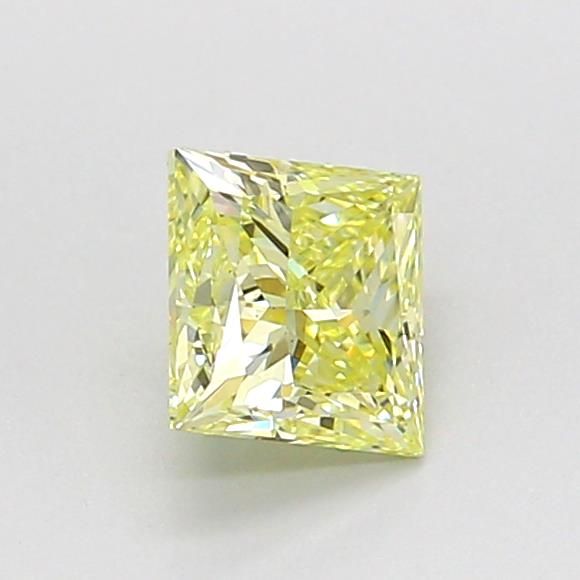 0.7 CT Fancy Yellow PRINCESS