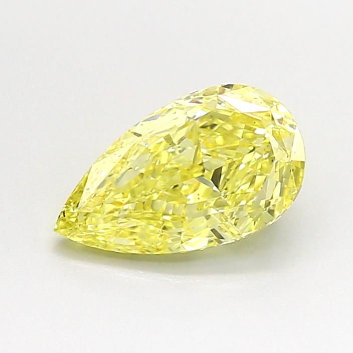 1.15 CT Fancy Intense Yellow PEAR