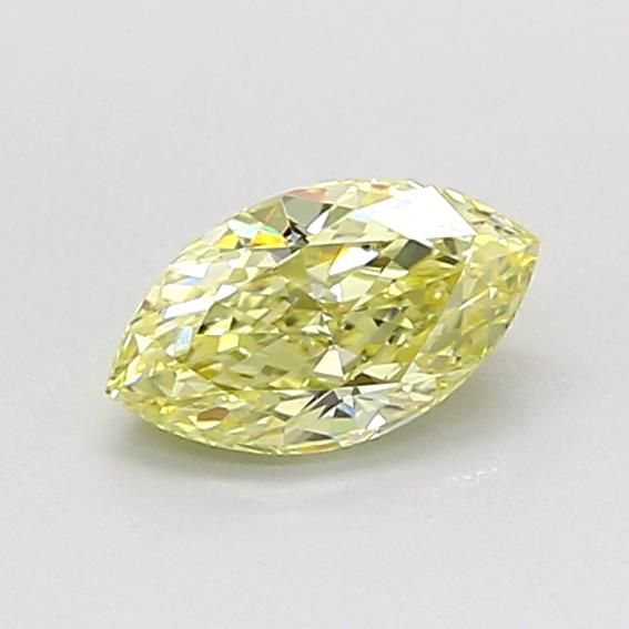 0.51 CT Fancy Yellow MARQUISE