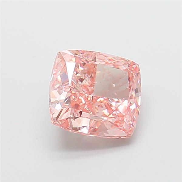 2.07 CT Fancy Intense Pink CUSHION MODIFIED