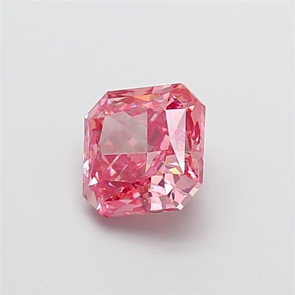 2.01 CT Fancy Vivid Pink SQUARE RADIANT