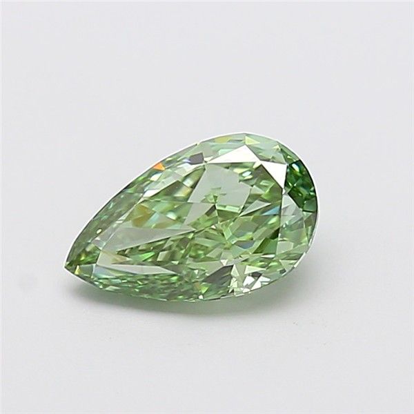 1.6 CT Fancy Vivid Green PEAR