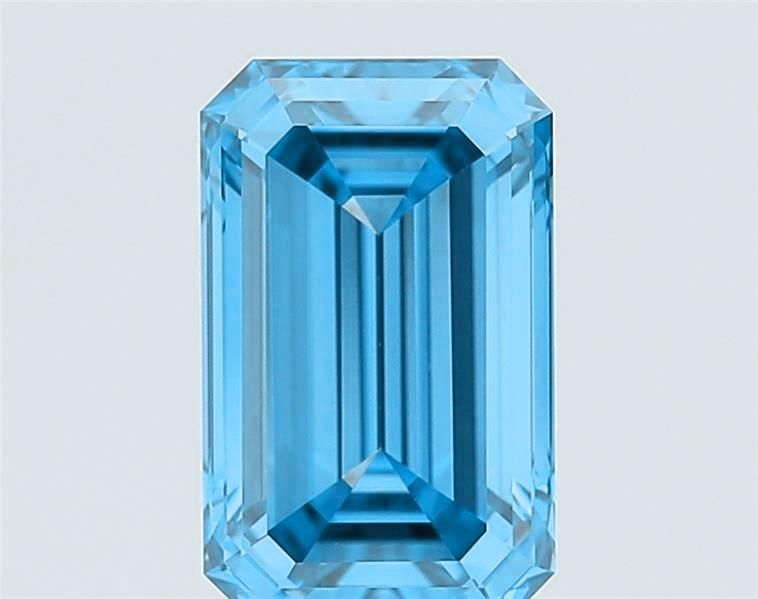 1.36 CT Fancy Vivid Blue EMERALD