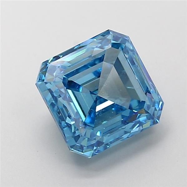 3.02 ct lab-grown Asscher Diamond
