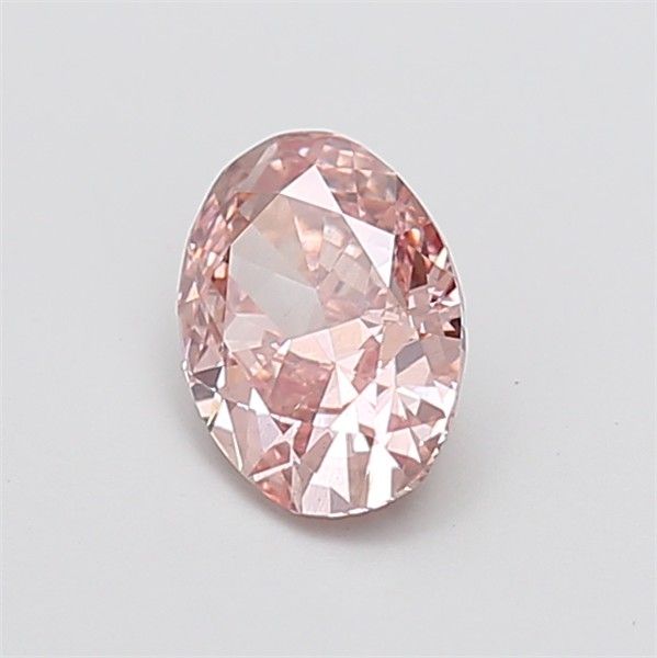 1.23 CT Fancy Brown Pink OVAL
