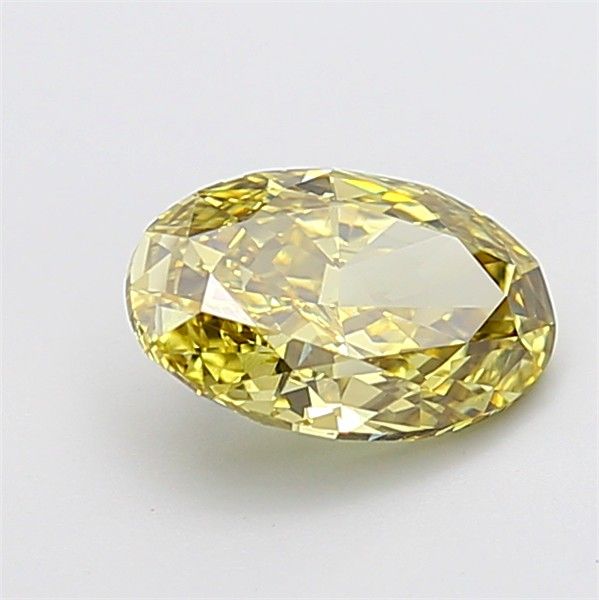 1.86 CT Fancy Yellow OVAL