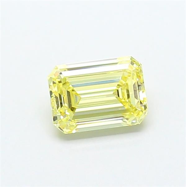 0.95 CT Fancy Yellow EMERALD