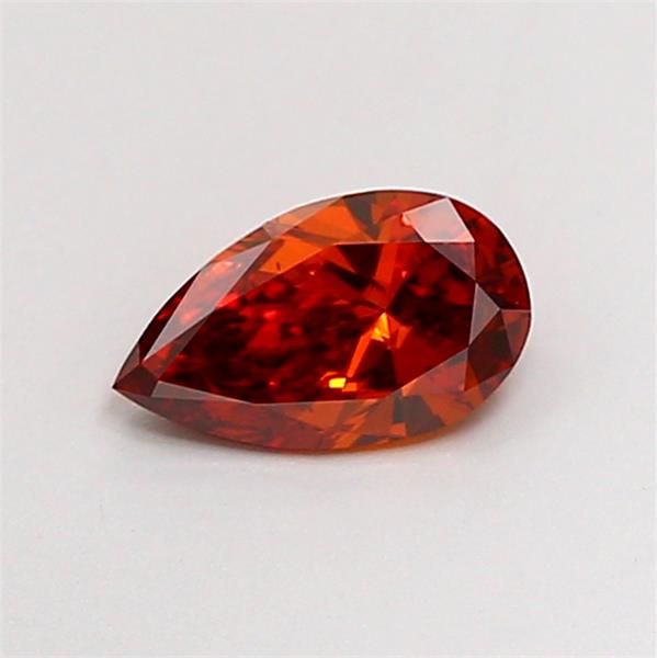0.5 CT Fancy Vivid Orange PEAR