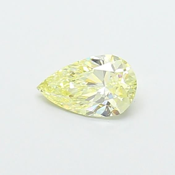 0.39 CT Fancy Yellow PEAR