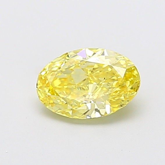 0.9 CT Fancy Intense Yellow OVAL