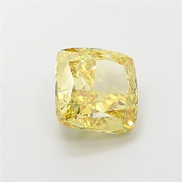 1.5 CT Fancy Vivid Green CUSHION MODIFIED