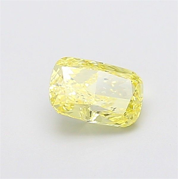 0.99 CT Fancy Intense Yellow CUSHION MODIFIED