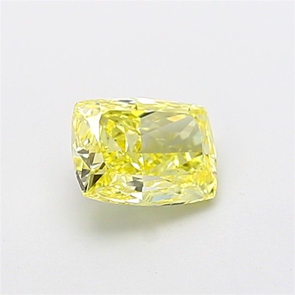 1.05 CT Fancy Intense Yellow CUSHION MODIFIED