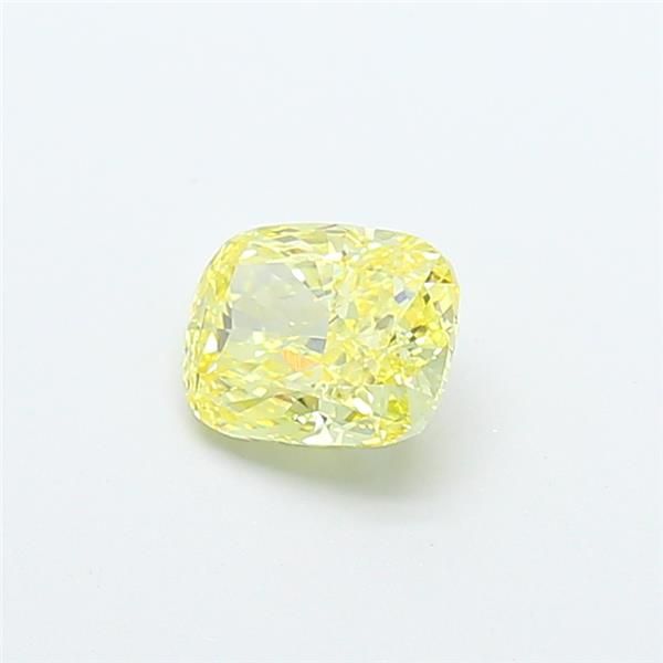 1.01 CT Fancy Intense Yellow CUSHION MODIFIED