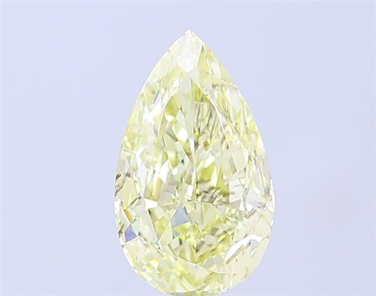 2.01 CT Fancy Light Yellow PEAR